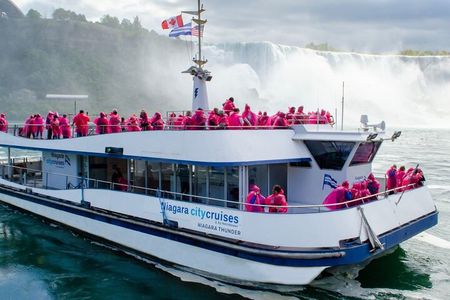 Niagara Falls Boat Cruise and Journey Behind The Falls Tour!