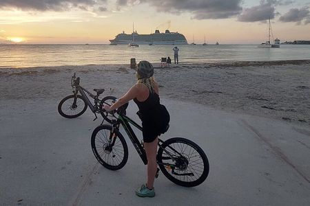 Oranjestad Culture Heritage and Coastal Electric Bike Experience