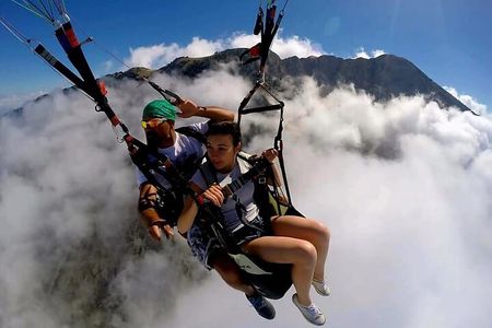 Fly Over Agafay Desert Paragliding with Atlas Mountain Views
