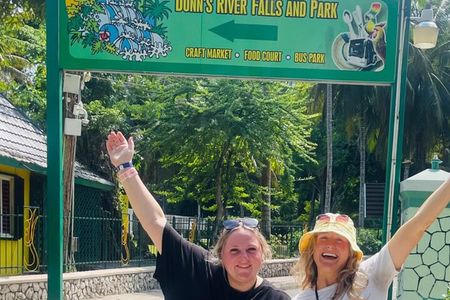  Dunn’s River Secret falls with Horse-back&Bamboo Raft Experience