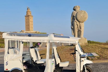 Private PREMIUM Tour EN Tuk tuk A Coruña