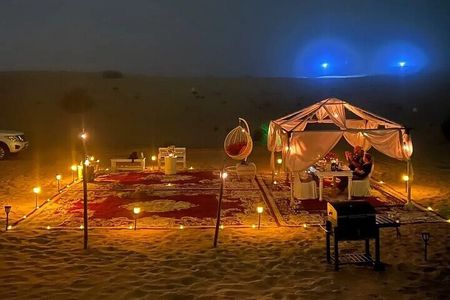 Dubai Desert Private Safari Setup 