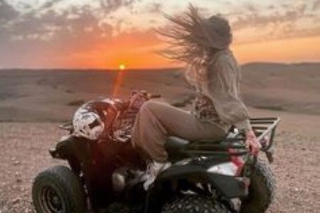 Marrakech: Quad & Camel Ride with Sunset, Dinner & Show