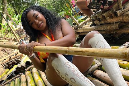 Customized Bamboo Rafting Limestone Massage with Coconut Water 