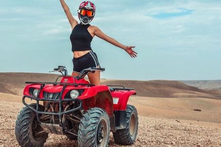 Agafay Desert, Dinner show with Quad bike and Camel Ride