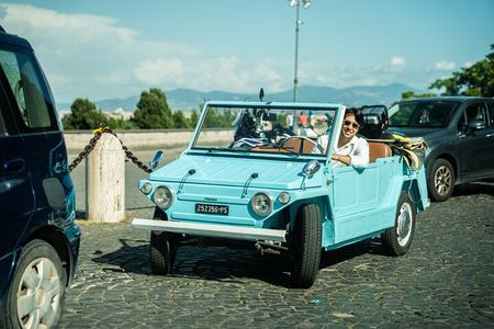 Rome Tour by Classic Fiat 600 Cabriolet with Prosecco