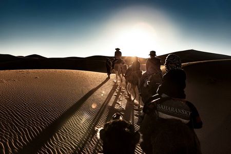Douz Overnight Camp Stay in Sahara Desert with Dinner By Camel