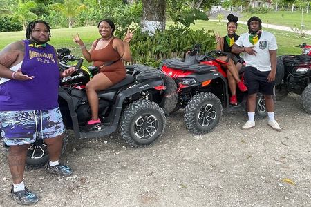 ATV+Limestone Bamboo rafting +TRANSPOTATION 