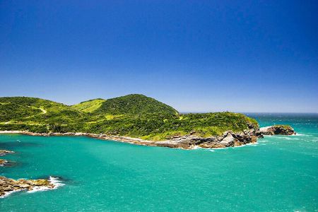 3-hour Small Group Buzios Peninsula Open Air Trolley Tour