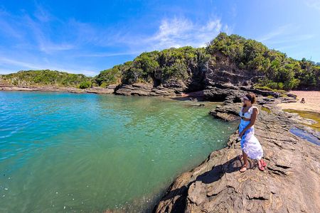 Búzios Full day: Boat and Trolley Tour with Lunch from Búzios