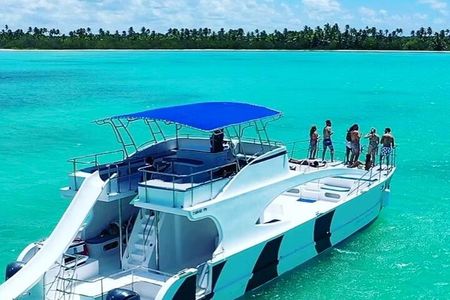 Puerto Plata Party Boat Cruise with Snorkeling and Open Bar