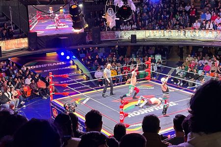 Lucha Libre Saturday Show in Mexico City (SEATS FROM BALCONY)