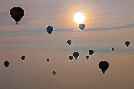 Teotihuacan Hot Air balloon private or group tour