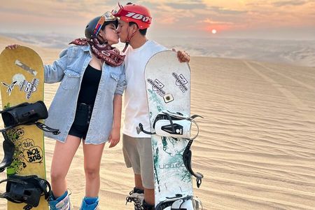Real Experience Sandboard Ski Professional Huacachina