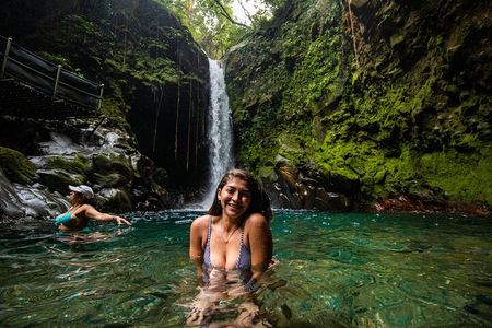 Volcano Hike , Waterfall and Hot Spring at Rio Negro 