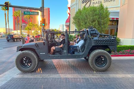 Las Vegas Strip Adventure: Sightseeing Tour in a Military Hummer