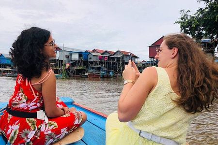 Kampong Khleang - Floating Village on Tonle Sap Lake