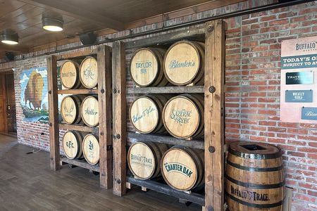 The Bourbon tours: Buffalo Trace , Whiskey Thief & Jeptha Creed
