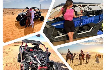 Ultimate Desert Adventure: Buggy Ride, Camel Ride & Dune Bashing