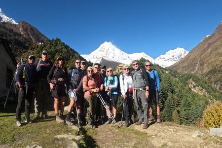 16 Day Private Manaslu Circuit Trek from Kathmandu
