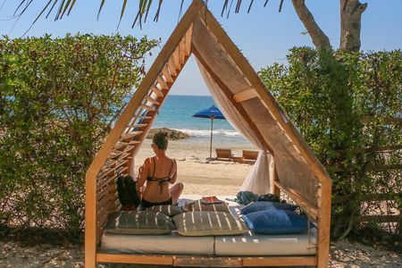 Blue Apple Beach Day: Sun, Music & Adventure from Cartagena