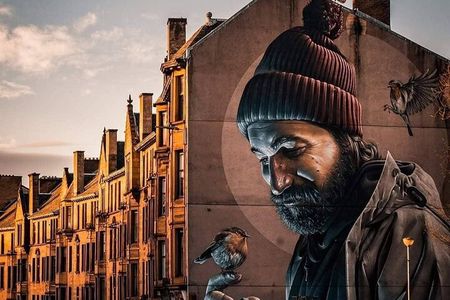 Highland Cows, Glasgow Cathedral, Murals, Kelpies Half Day Tour