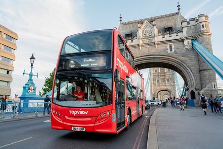 TopView® Hop-On Hop-Off London Discover Pass: 48-120 Hours