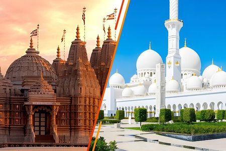 BAPS Hindu Temple And Sheikh Zayed Mosque Tour