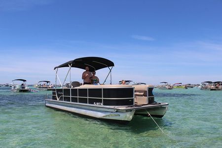 Okaloosa Island Fun Half Day Pontoon Boat Rental