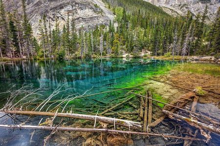Grassi Lake and Grotto Canyon Hiking from Canmore