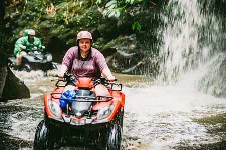 Kuber Bali ATV Through Waterfall & Long Tunnel