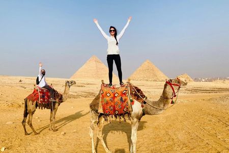 Giza Pyramids - Sphinx & Saqqara & Memphis