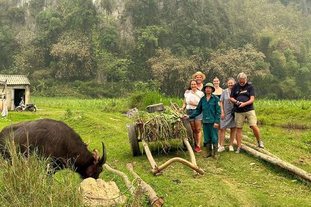 Full Day Pu Luong with Cycling, Cooking Class, Buffalo Cart Ride.