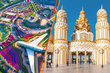 Miracle Garden and Global Village with Hotel Transfer