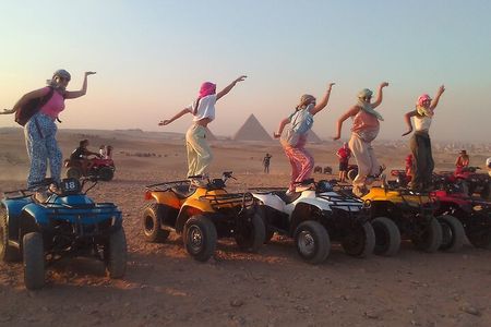 Private Trip Giza pyramids & an Atv quad bike ride from Cairo/Giza hotels