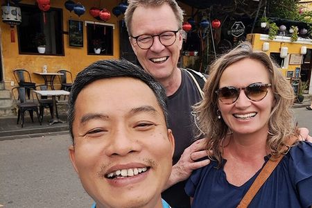 Hoian city tour & coffee making class with coconut or egg, salt 