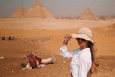 Cairo : Giza Pyramids ,Sakkara & Memphis Private Full Day Tour