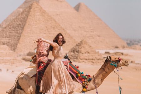 Private Tour Giza pyramids, Sakkara Pyramid, Memphis Old City, lunch, camel ride