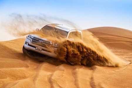 Premium Desert Safari in Dubai with Camel Ride and BBQ