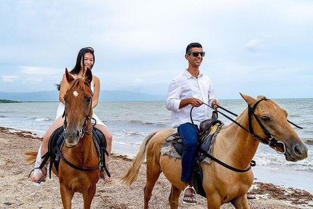 Horseback Riding/Swim, Catamaran and ATV Day Tour