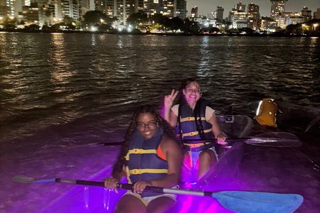 Clear LED Kayaking in Condado Lagoon