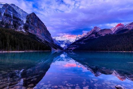 Moraine Lake, Lake Louise, Banff Town, Bow Falls from Banff