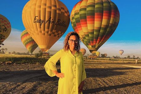 Private Full Day East and West Banks Luxor and Sunrise Hot Air Balloon 