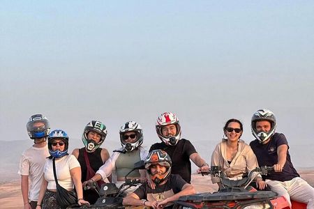 Agafay Desert Quad and Camel Ride with Dinner Show