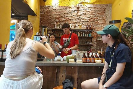 Hanoi Street Food Tour with egg coffee making