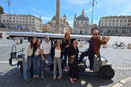 Rome’s Highlights on a Golf Cart Tour