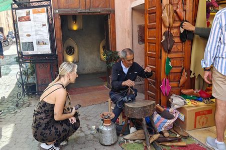Marrakech Medina Colorful Souks Guided Tour 