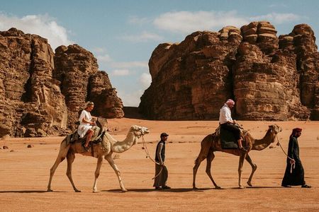 Petra Wadi Rum & Dead Sea - two Days private tour
