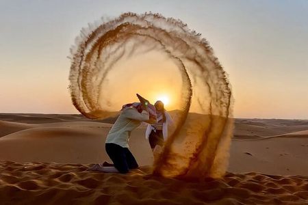 Private Evening Thriller Desert Safari & BBQ Dinner