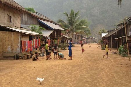 1 Day Nong khiaw to Weaving Village Mung Ngoi and Kayaking